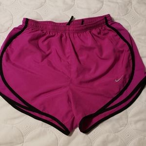 Magenta Nike Dri-Fit Shorts